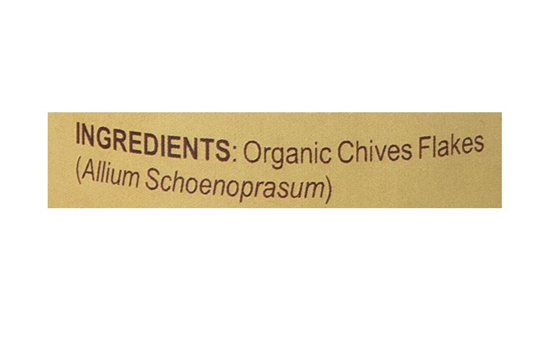 Aum Fresh Chives Flakes    Tin  50 grams